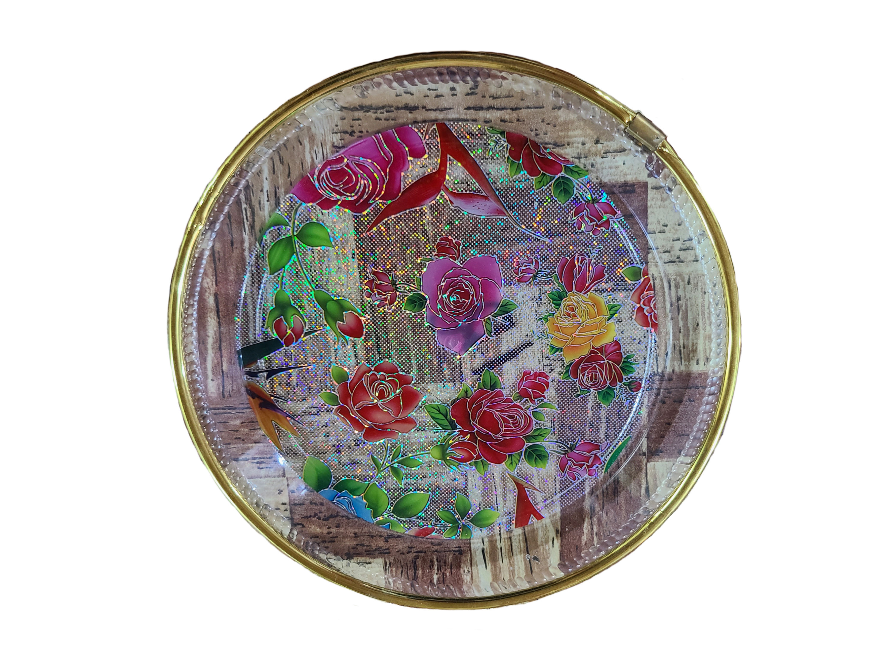 Food Tray - Round - Clear