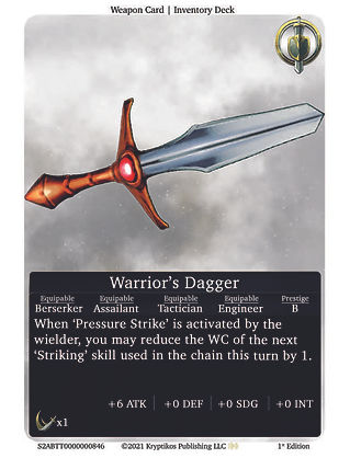 Warrior's Dagger
