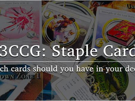S3CCG Staple Cards