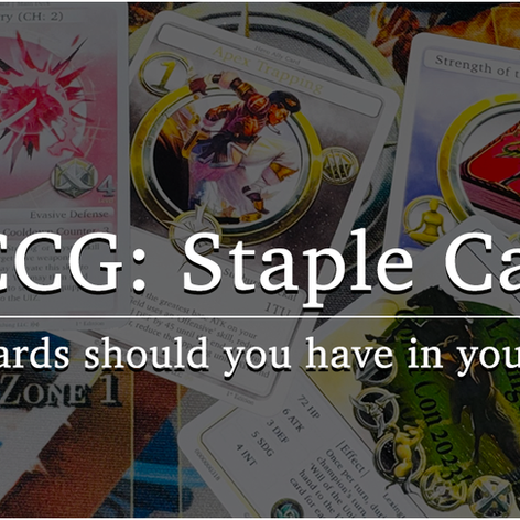 S3CCG Staple Cards