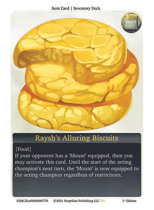 Raysh's Alluring Biscuits
