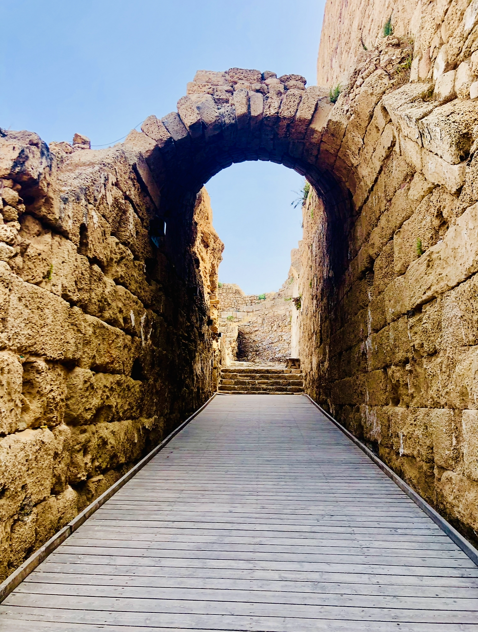 Photo Credit: Melissa Swonger; Caesarea National Park, Israel, 2019