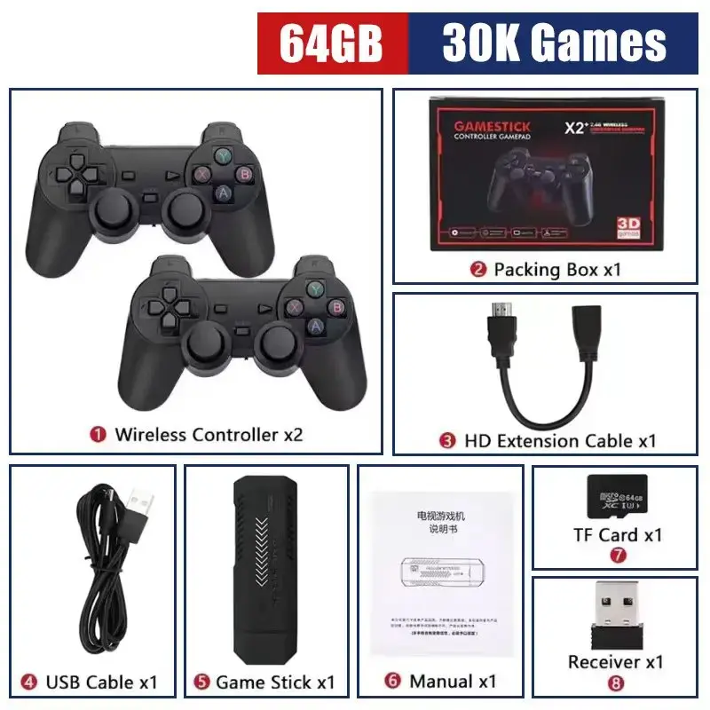 Thumbnail: X2 Plus 256G  Handheld Game Console – 4K Ultra HD Screen, 50,000+ Retro Games,