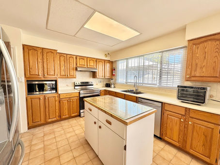 Kitchen in a Sunwise Property-managed house