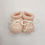 Miniatura: Sapato tricot rosa e branco