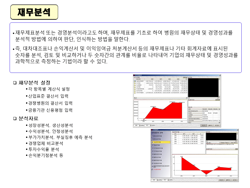 병원재무분석 