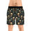 Thumbnail: Skull Print Men's Swim Shorts, Trendy Beachwear