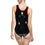 Thumbnail: Swimsuit - Monster Inspired Electrifying Print Women's Classic One-Piece