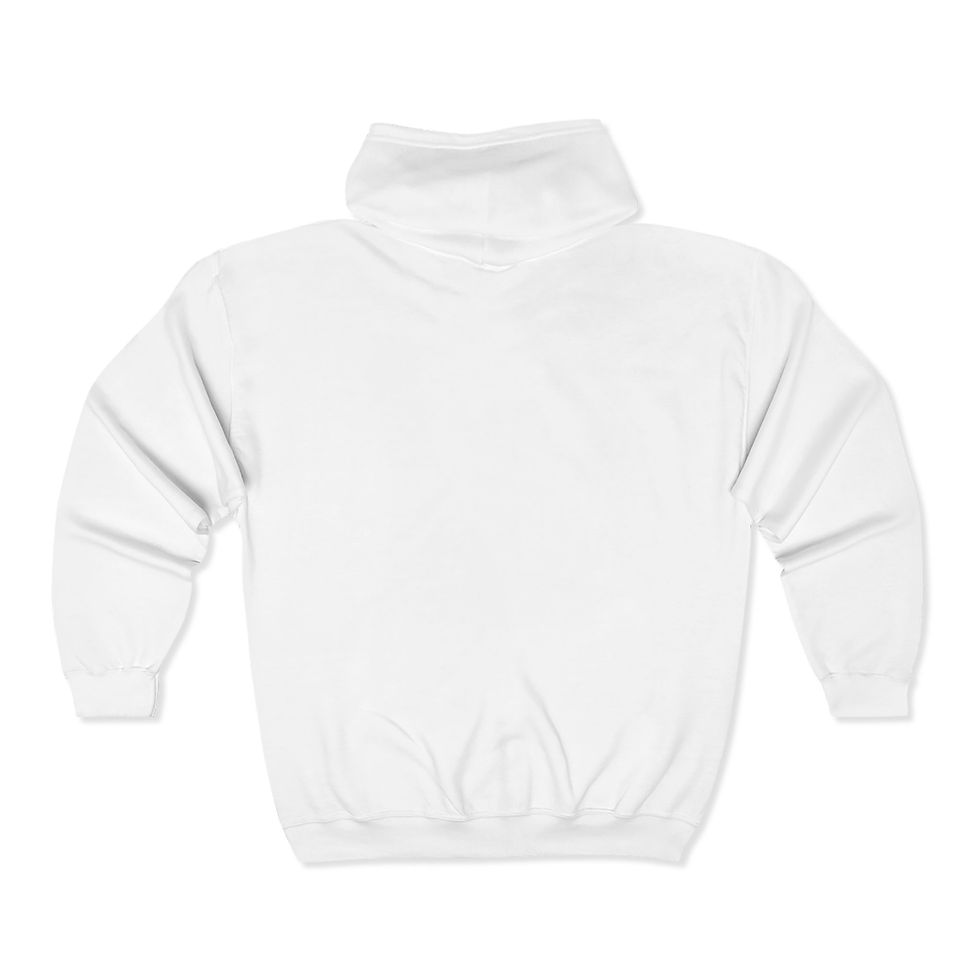 Thumbnail: DIVORCING THE MOB...Embroidered Unisex Heavy Blend Full Zip Hooded Sweatshirt 