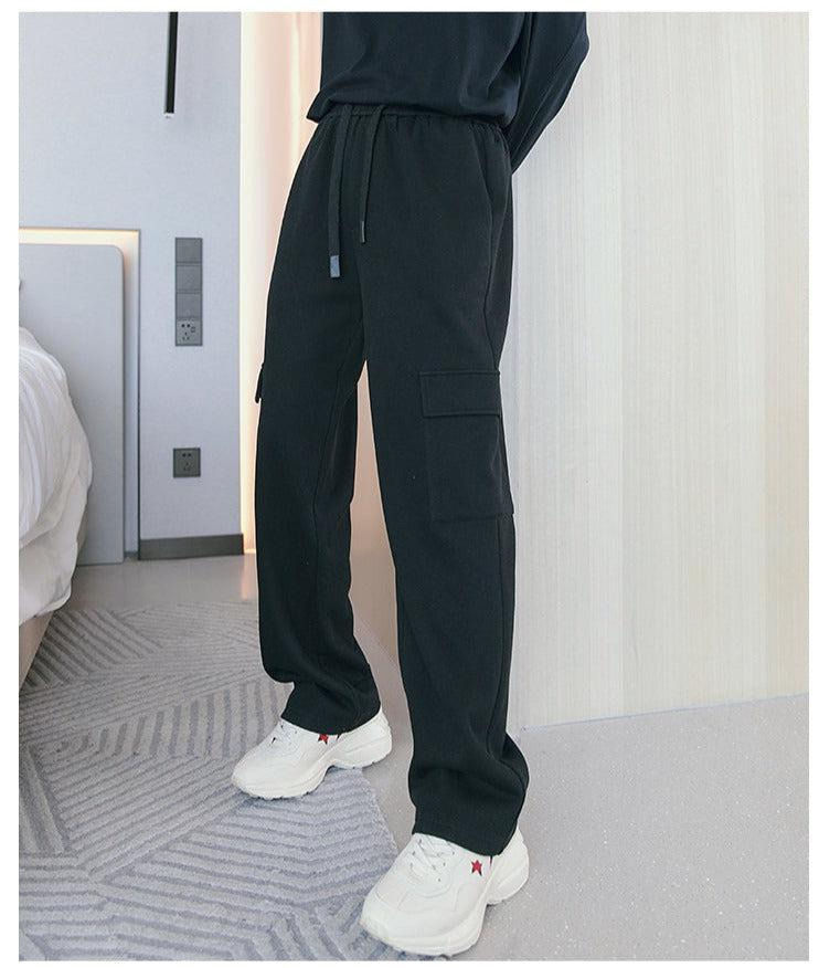 Thumbnail: Multi-pocket Denim Cargo Pants