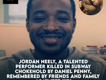 Jordan Neely, a talentedperformer, killed in a subway chokehold by ex-marine Daniel Penny