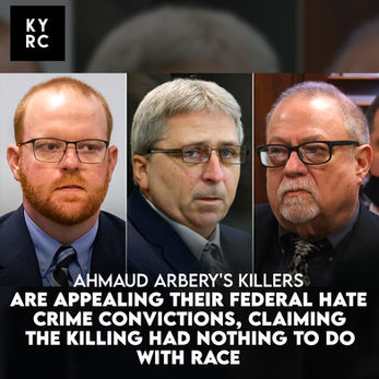 Ahmaud Arbery's killers are appealing their federal hate crime convictions
