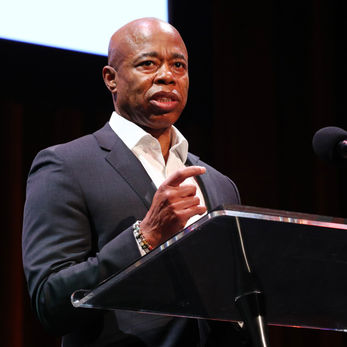 Mayor Eric Adams, accused of of overhyping crime and playing into right-wing narratives