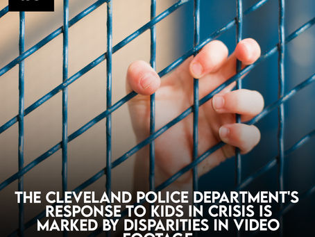 The Cleveland Police Department's response to kids in crisis is marked by disparities in footage