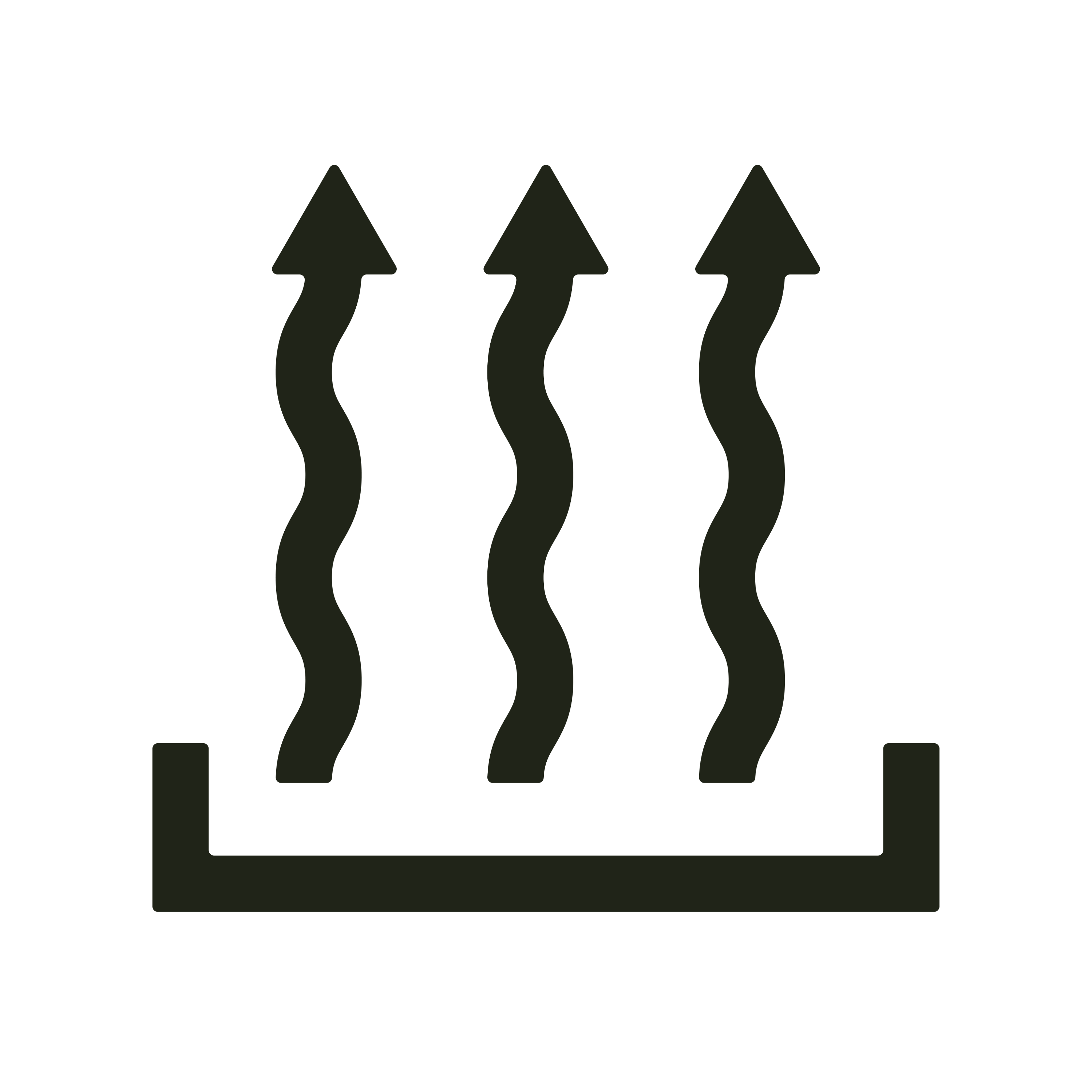 Underfloor heating icon