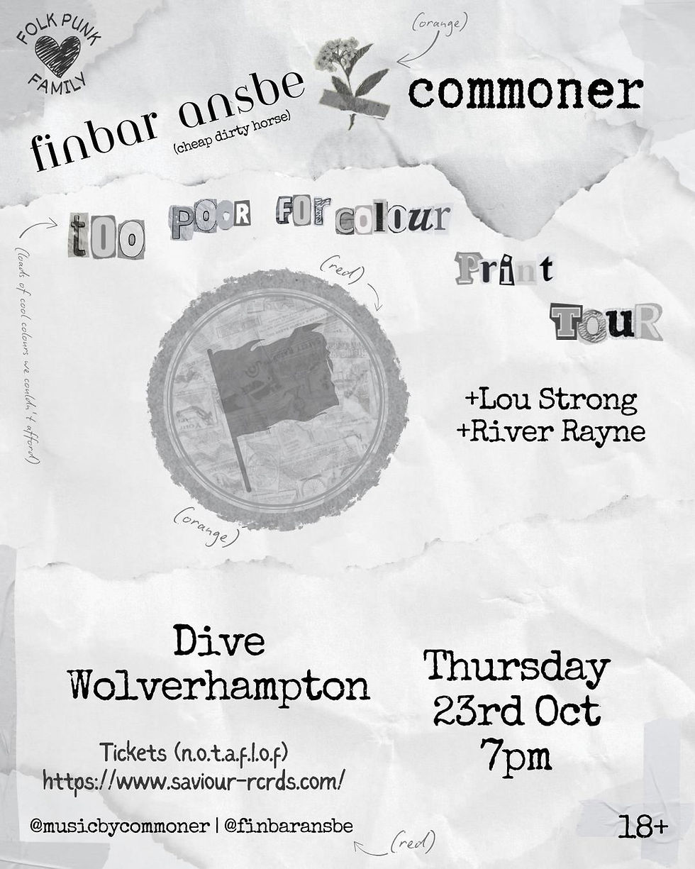 Commoner UK TOUR