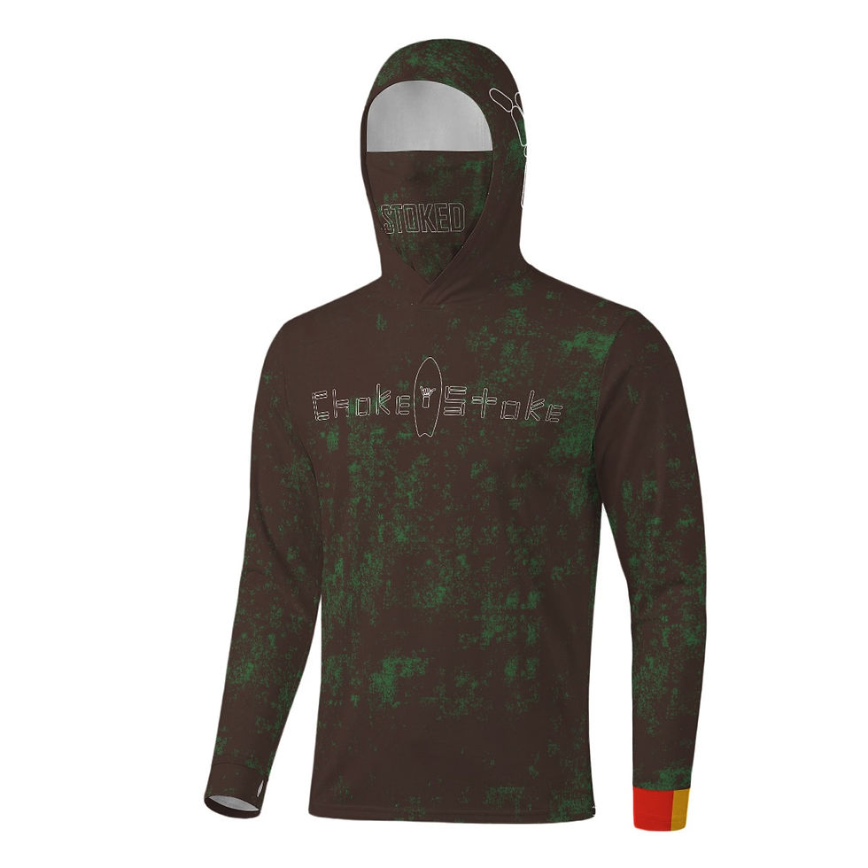 Thumbnail: Surf UPF Hoodie - Forest Rasta