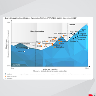 Avaliação PEAK Matrix® do Everest Group 2025: IPAP