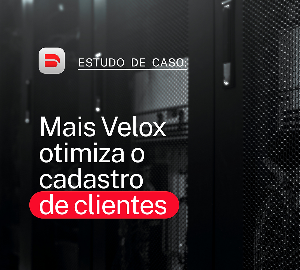 Mais Velox otimiza o setor comercial com automação RPA
