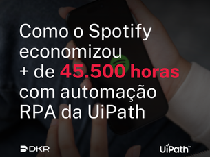 Como o Spotify economizou + de 45.500 horas com automação RPA da UiPath
