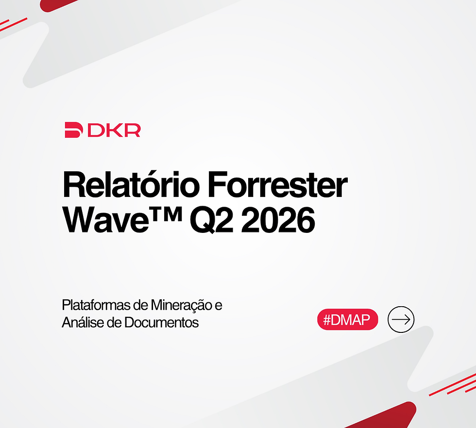 Relatório Forrester Wave™ para Plataformas de Mineração e Análise de Documentos (DMAP) no Q2 2026