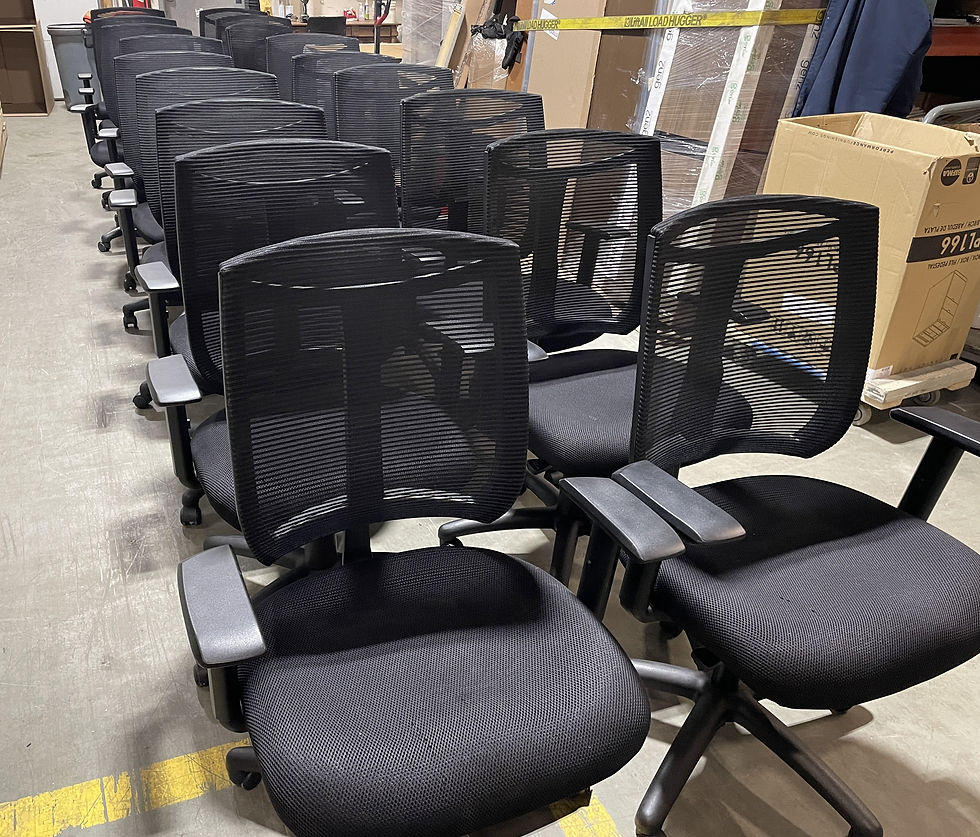 Thumbnail: Mesh Back  Office Task Chair  (Black)