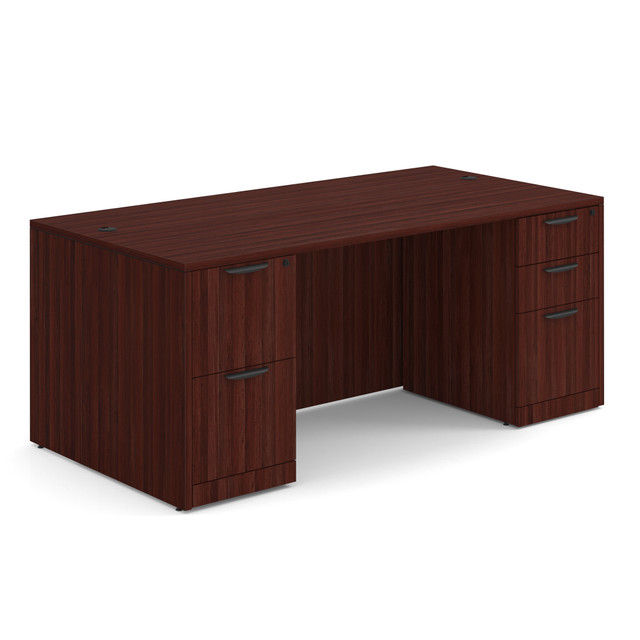 Miniatura: Laminate Desk Double Pedestal