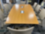 Thumbnail: Knoll Dividends Horizon Y Trapezoid Conference Table   42" 108" x 60"