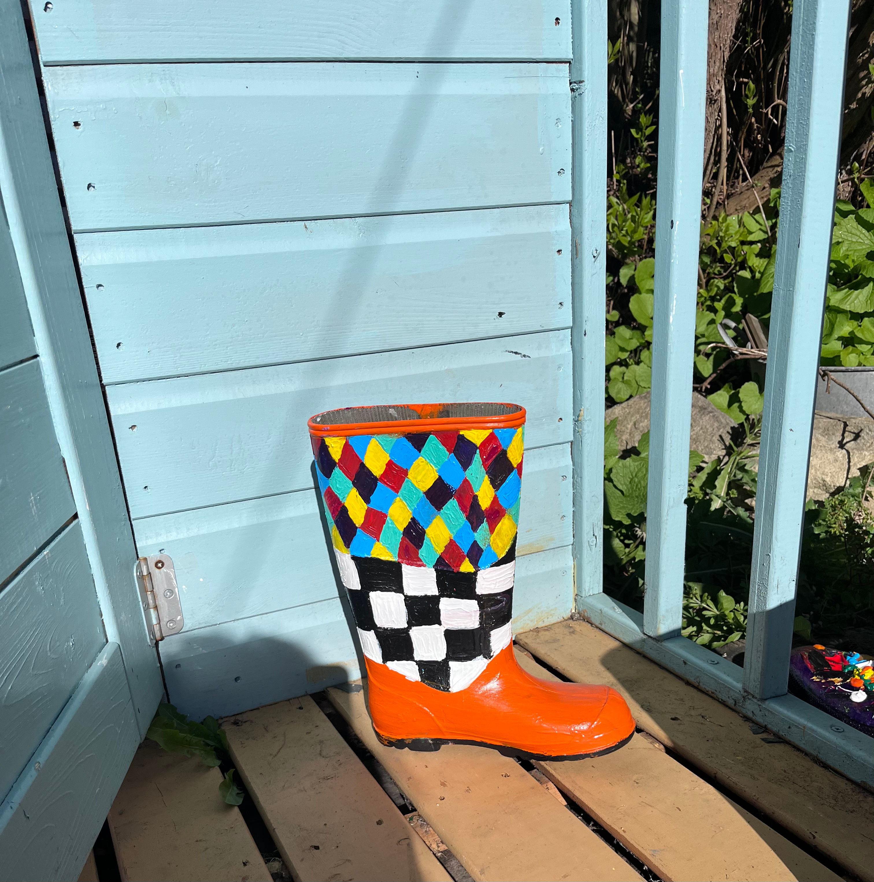 Bring on the colours Wellington boot