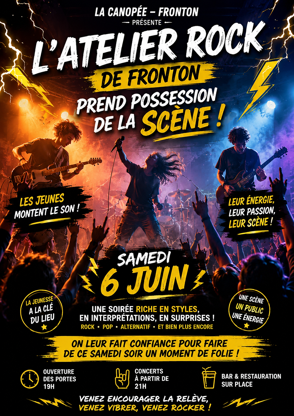 L’ATELIER ROCK DE FRONTON