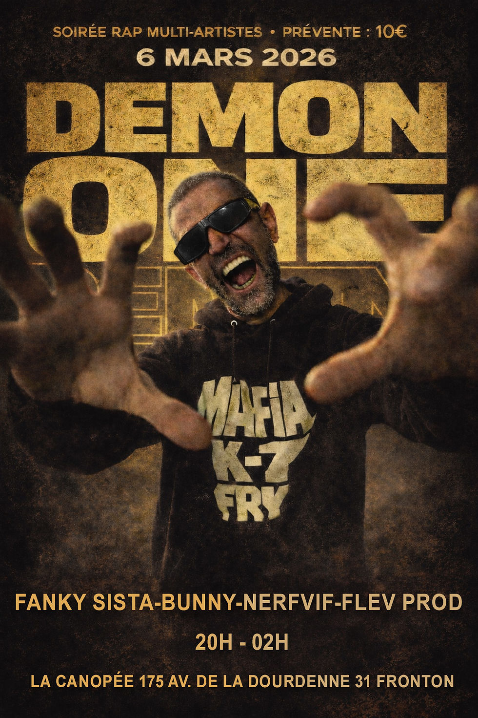 Demon one +Fanky sista + Bunny + Flev prod +Nerfvif