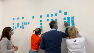 Le brainstorming silencieux issu du design thinking pour améliorer la créativité en entreprise.