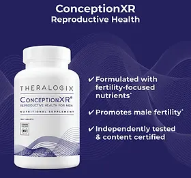 conceptionxr motility support male fertility supplements with l-carnitine Conception Reproductive Formula is $66 | Free Delivery from Theralogix