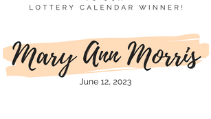 Lottery Calendar Winner - June 12, 2023