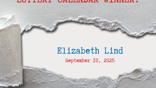 Lottery Calendar Winner - September 10, 2025