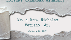 Lottery Calendar Winner - January 6, 2025
