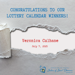 Lottery Calendar Winner - July 7, 2025