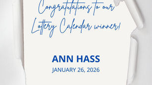 Lottery Calendar Winner - January 26, 2026