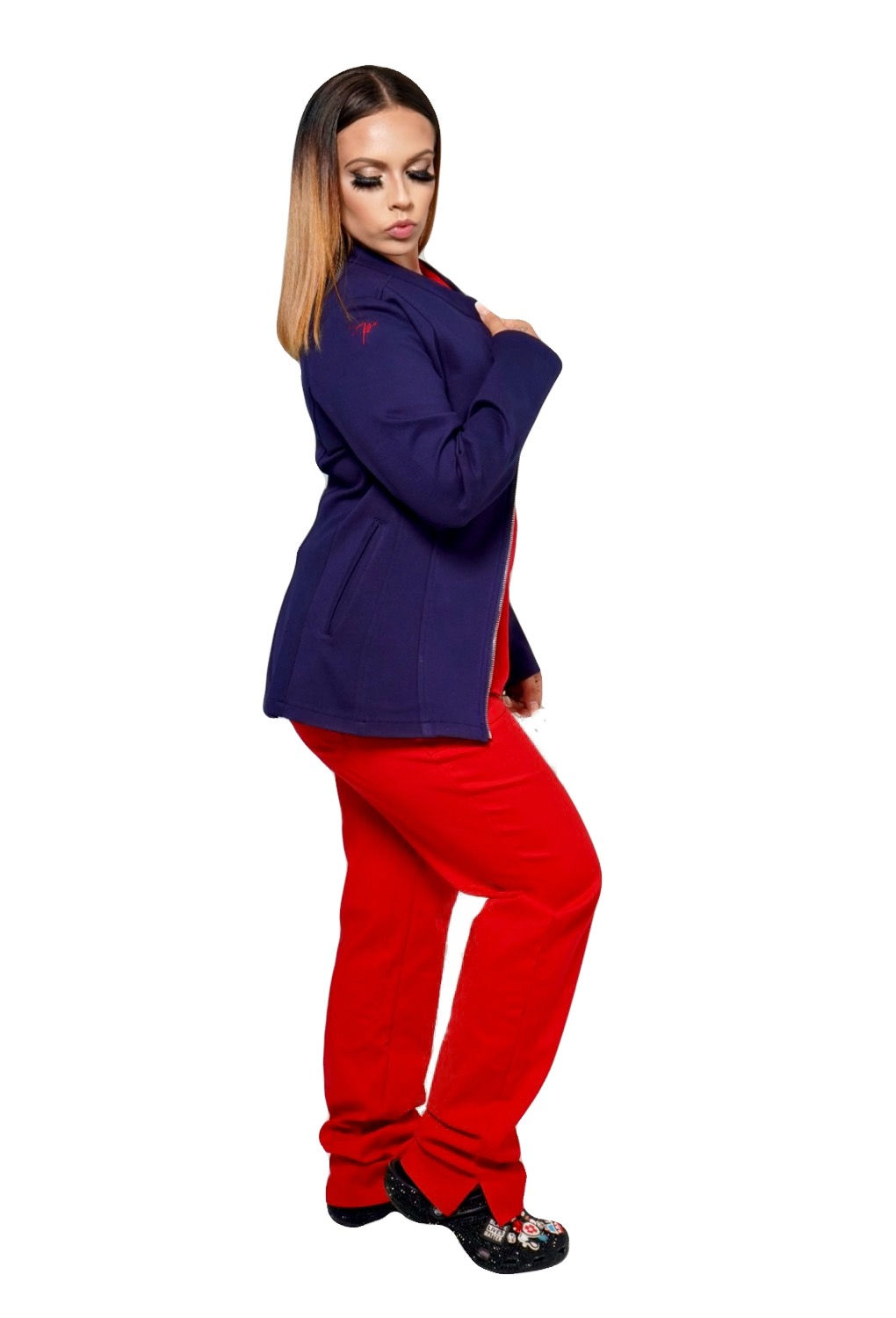 Crossbody Scrub Jacket