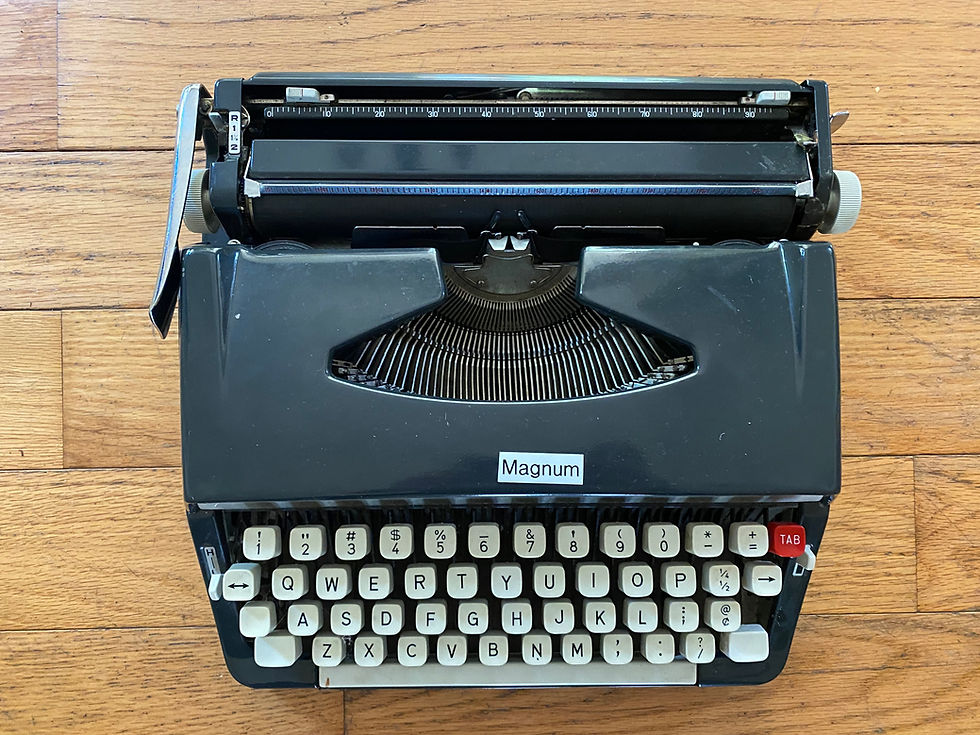 Typewriters!
