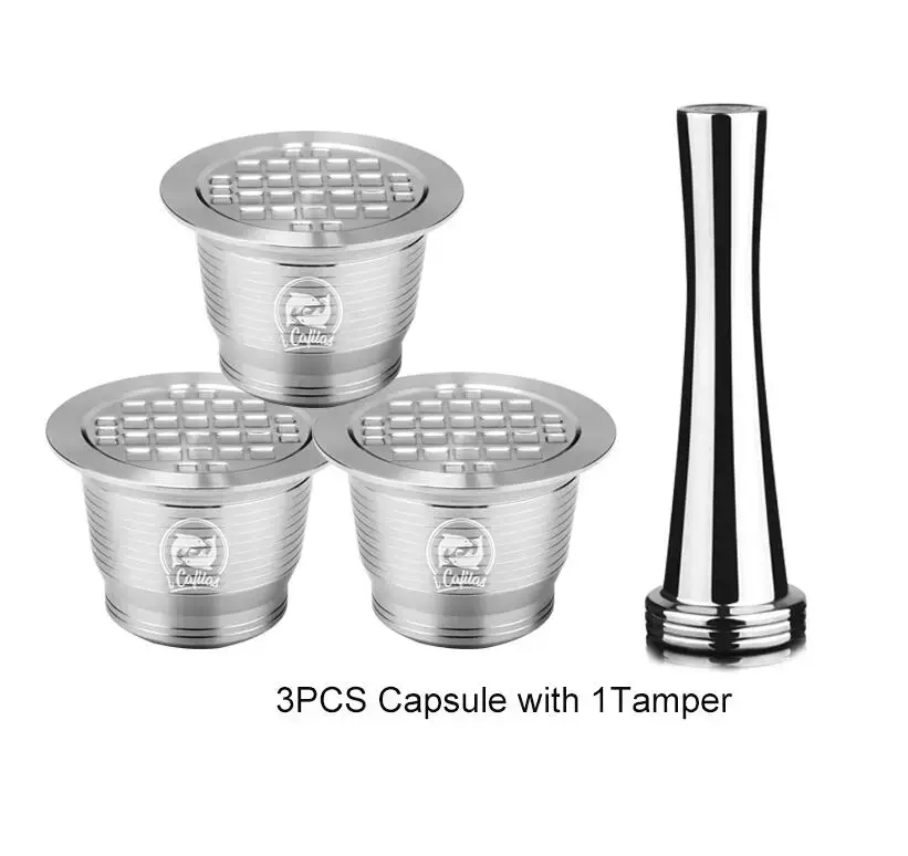 Thumbnail: Stainless Metal Reusable Nespresso Capsule