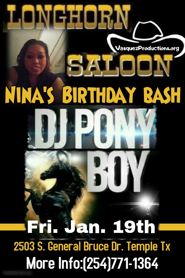 DJ PonyBoy (Nina's Birthday Bash)
