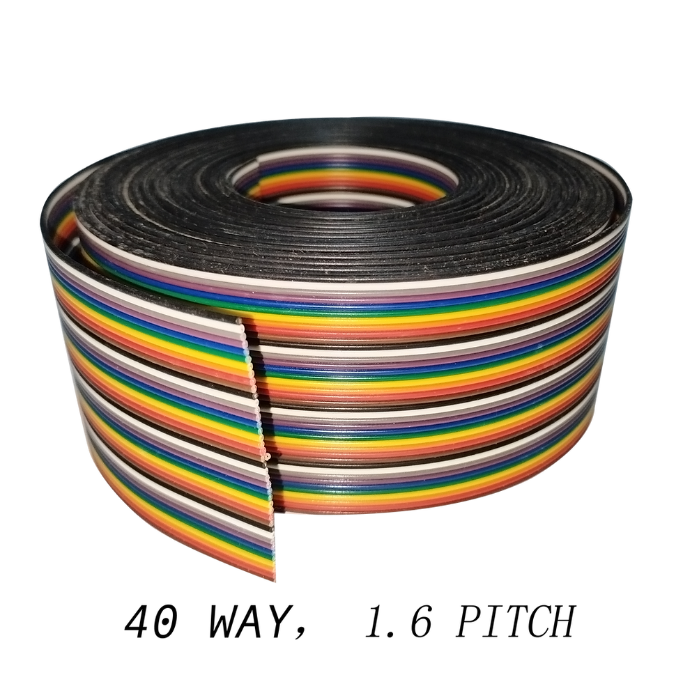 Color ribbon flat cable 40-way | Piezo Active Tech