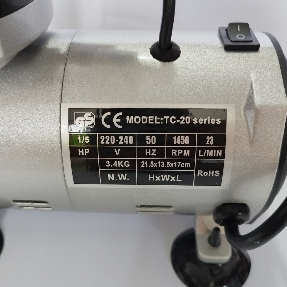 Thumbnail: Mini air pump airbrush compressor TC-20