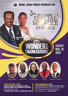 Special Miracle Service
