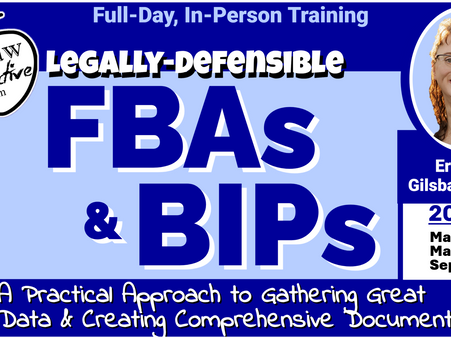 The Art of Legally-Defensible FBAs and BIPs/PBSPs