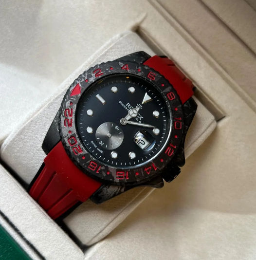 ROLEX YATCH MASTER ROJO