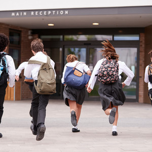 New school entrance, Preston