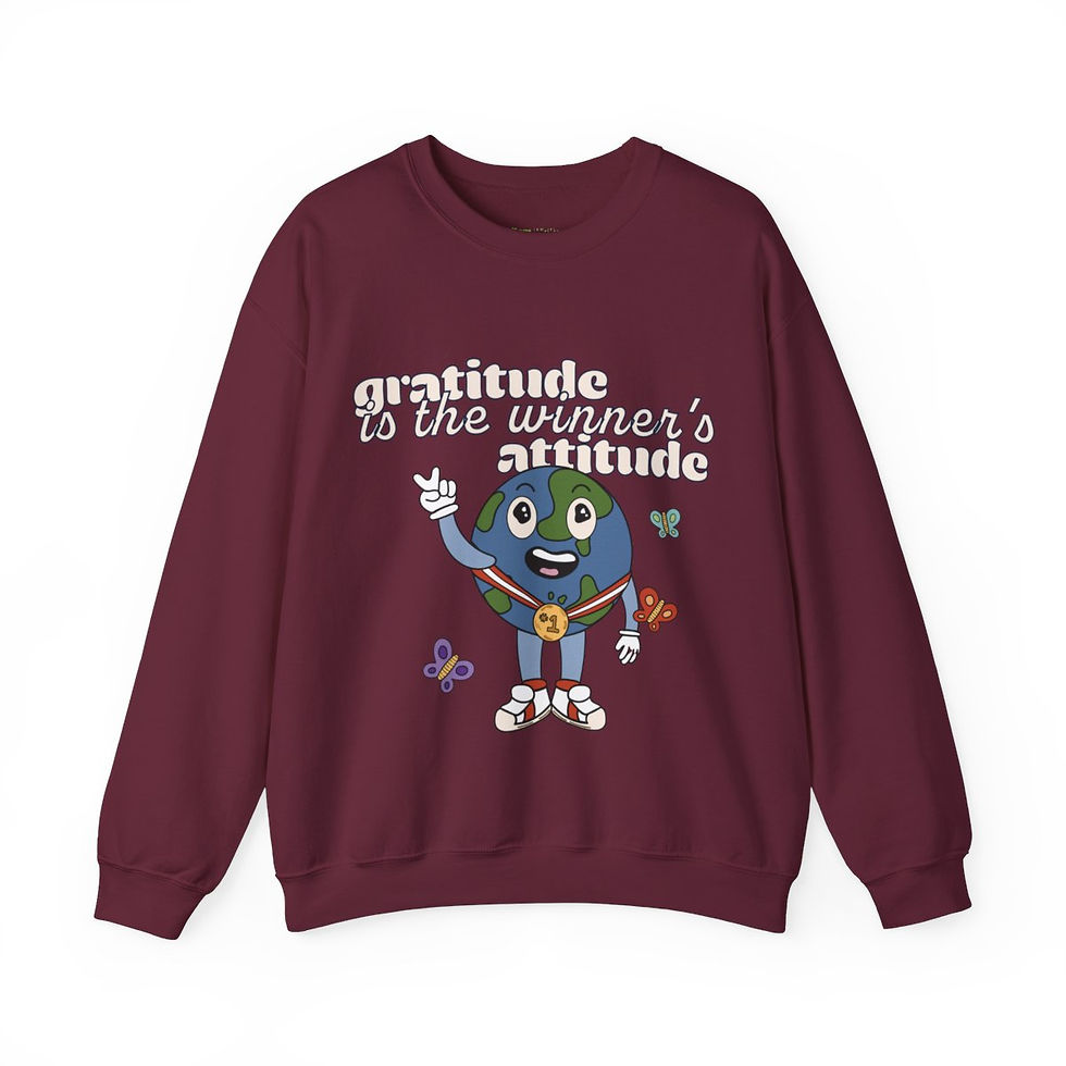 Thumbnail: Signature Gratitude Crewneck Sweatshirt