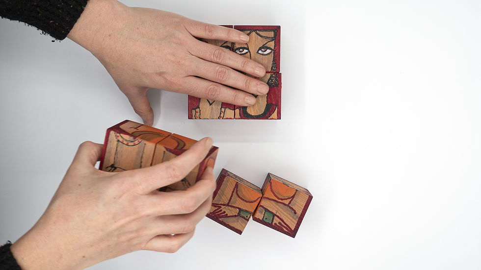 Küçük resim: Bi'zzle Puzzle - No:6 (8 parça)